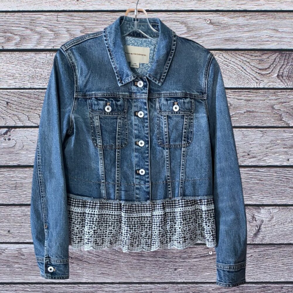 Anthropologie Pilcro and the Letterpress Jean Jacket